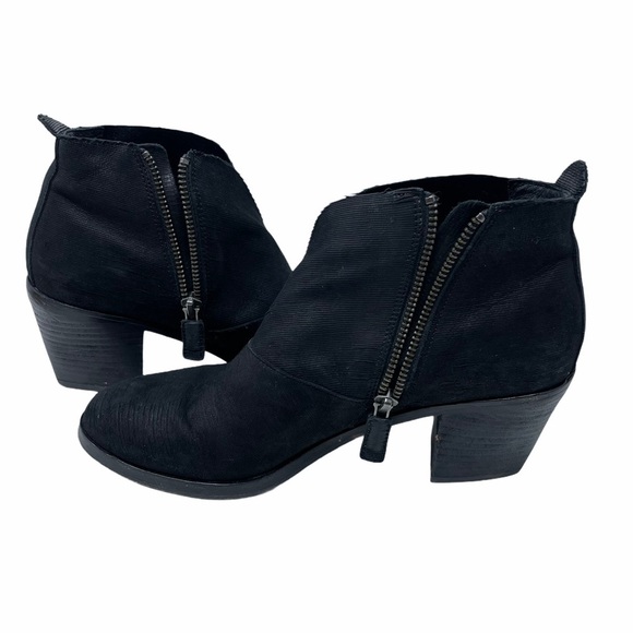 Eileen Fisher Murphy Black Ankle Booties SZ 7.5 - Picture 6 of 9